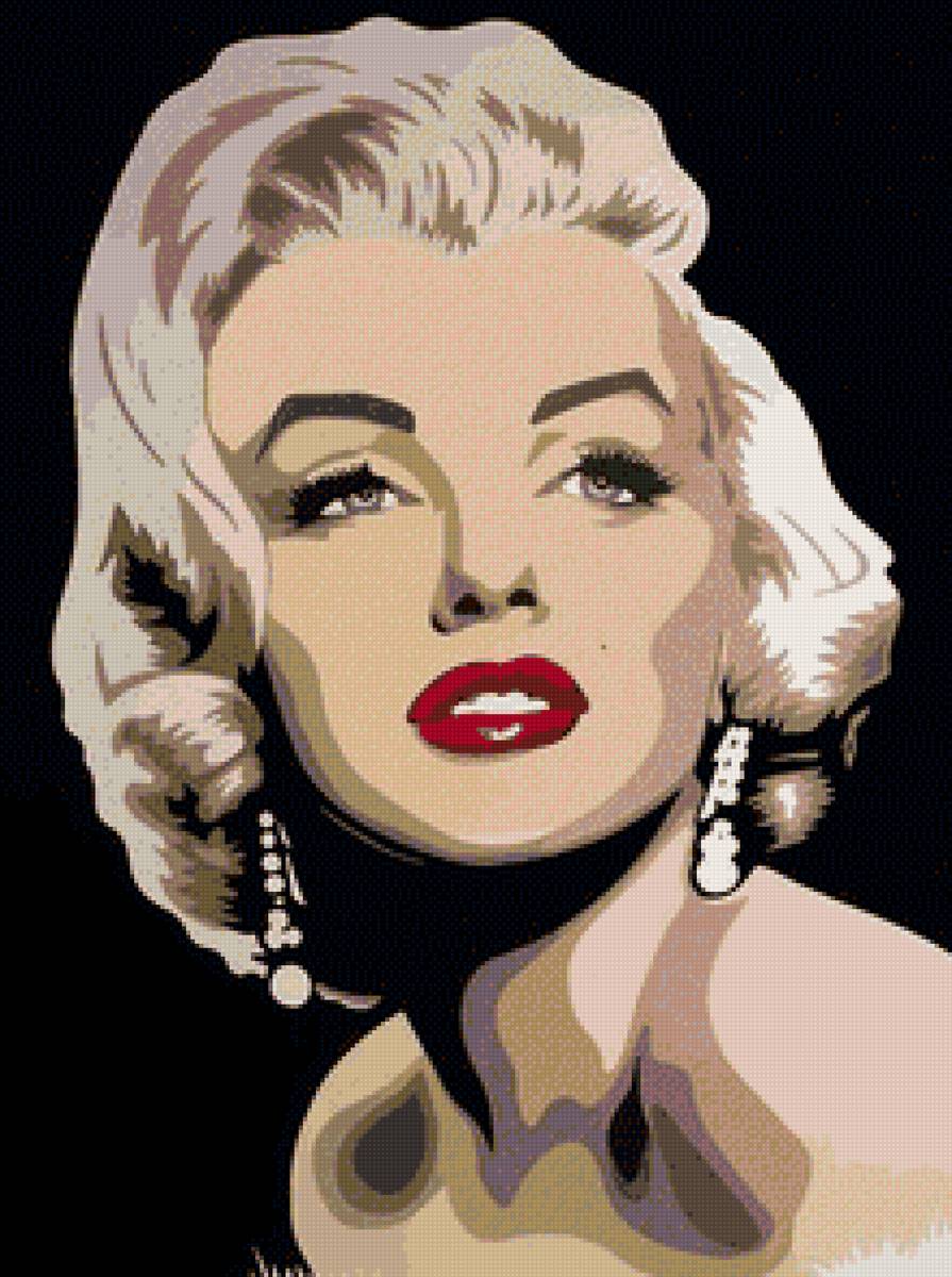 мерилин поп-арт - мерилин монро - предпросмотр