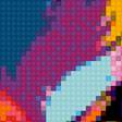 Предпросмотр схемы вышивки «кот поп-арт» (№2152263)