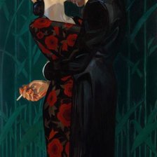 Схема вышивки «pareja»