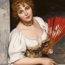 Схема вышивки «серия "Портреты"»