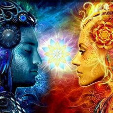 Схема вышивки «близнецы»