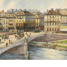 Схема вышивки «Городской пейзаж»