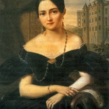 Схема вышивки «Александра Смирнова-Россет»