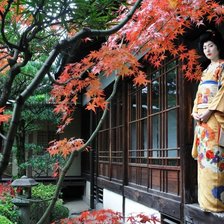 Схема вышивки «краски осени»