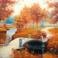 Схема вышивки «Осень»