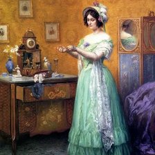 На прогулку. Карл Мария Шустер