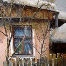 Схема вышивки «В своем углу»