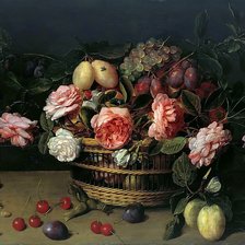 Схема вышивки «натюрморт»