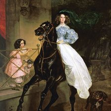 всадница К Брюлов