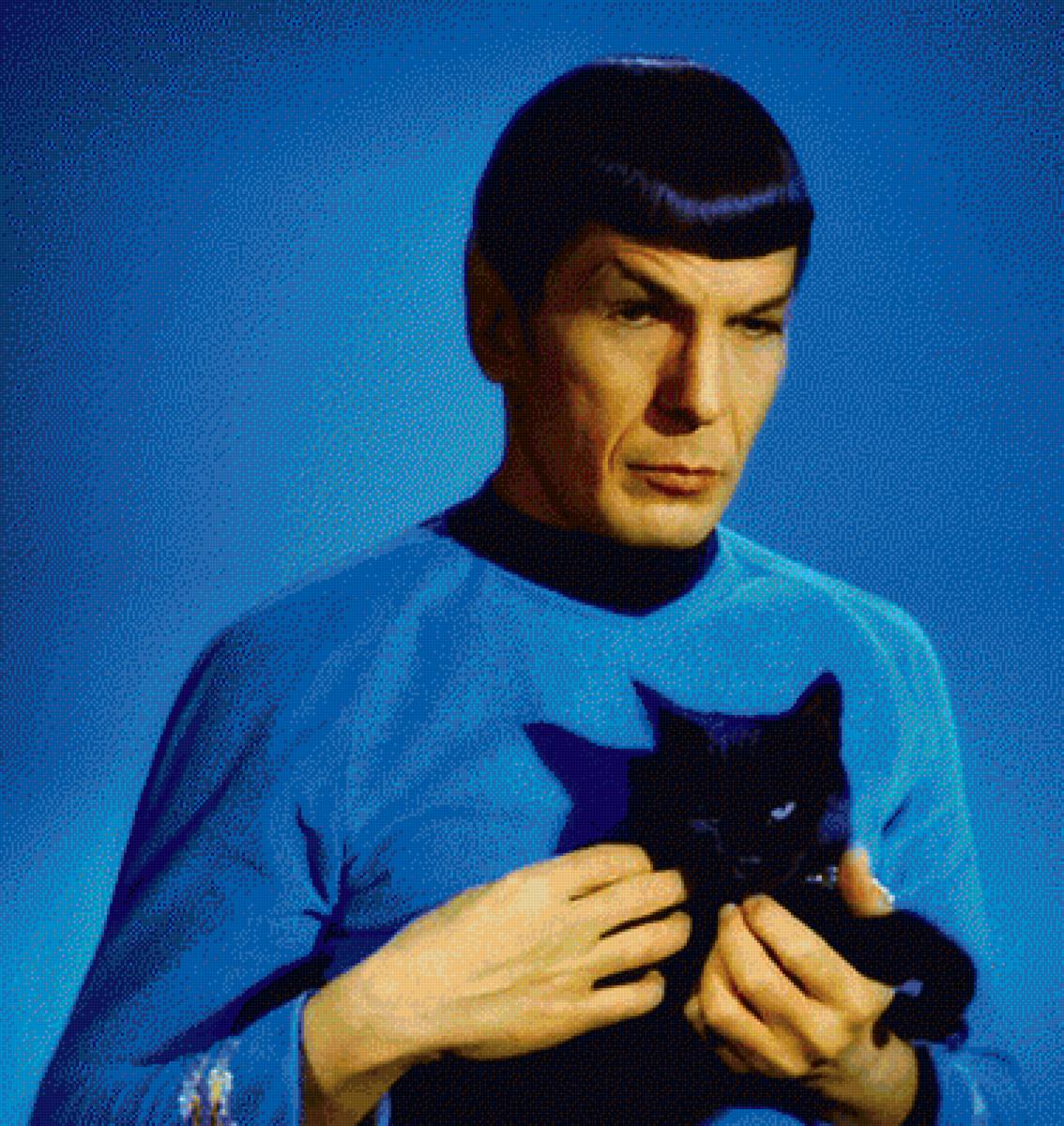 Спок - кошка, звездный путь - предпросмотр