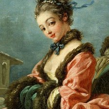 Схема вышивки «Франсуа Буше. Зима»