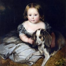 Схема вышивки «Franz Xaver Winterhalter. Принцесса Элис»