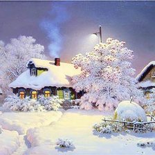 Схема вышивки «Казкова ніч 80»