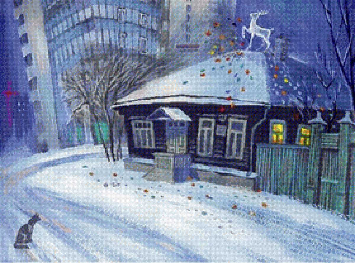 Ночь, улица и немного сказки - город глазами художника - предпросмотр