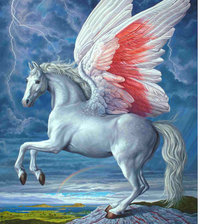 Схема вышивки «Пегас»