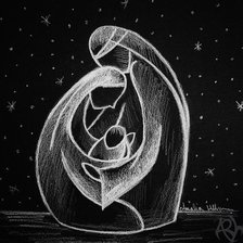 Схема вышивки «Sagrada familia»