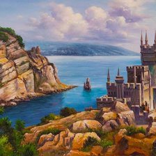 Схема вышивки «крым»