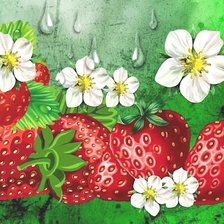 Схема вышивки «ягоды»