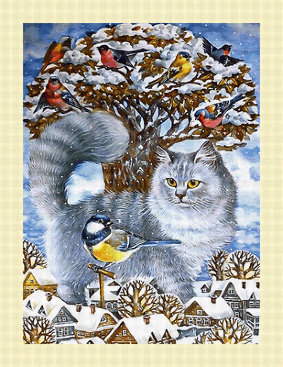 Серия "Коты". - животные, коты - предпросмотр