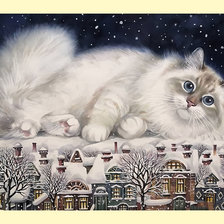 Схема вышивки «Серия "Коты".»