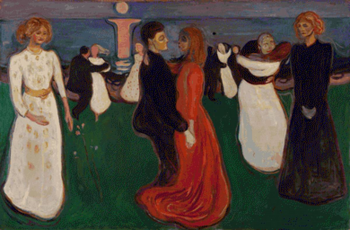 edvard munch dance of life - munch, edvard, life, dance - предпросмотр