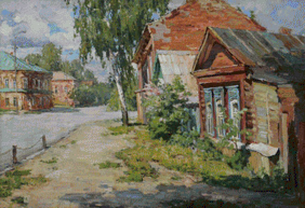 Летом в Пензе - художник артем балакин, пенза, провинция - предпросмотр