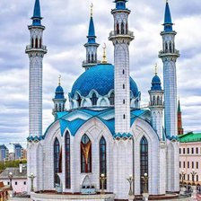 Схема вышивки «Мечеть»