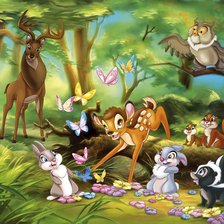 Схема вышивки «бемби»