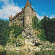 Схема вышивки «Замок Лавут, Верхняя Луара, Франция»