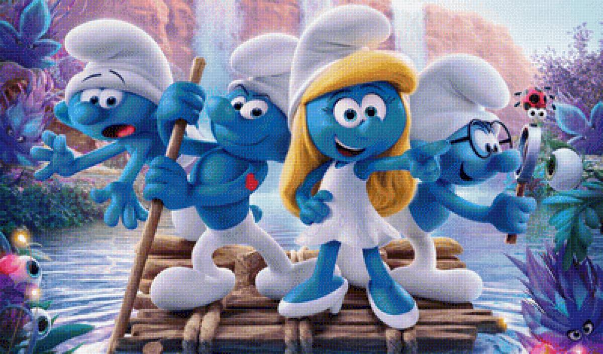 смурфики - предпросмотр