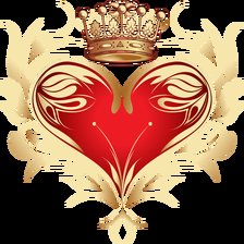 Схема вышивки «сердце»