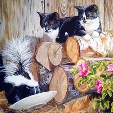 Схема вышивки «гость»