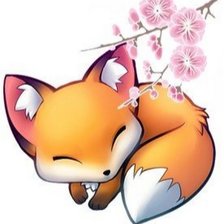 Схема вышивки «Лисенок»