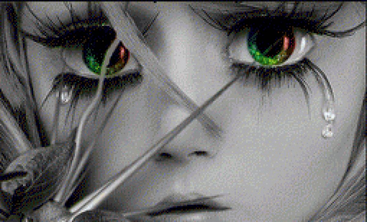 niña  triste - предпросмотр