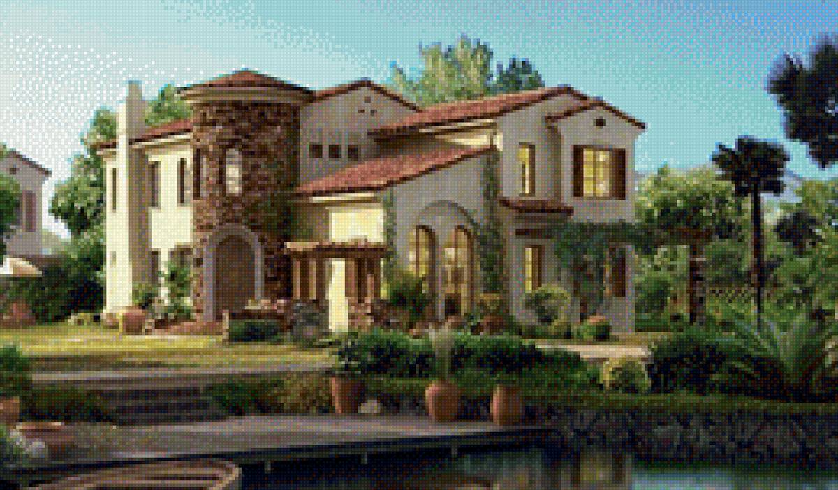 Дом, милый дом. - лодка, река, дом - предпросмотр