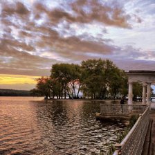 Схема вышивки «Тернопіль, острів закоханих»