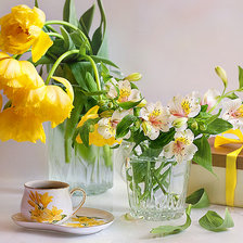 Схема вышивки «Натюрморт нежности»