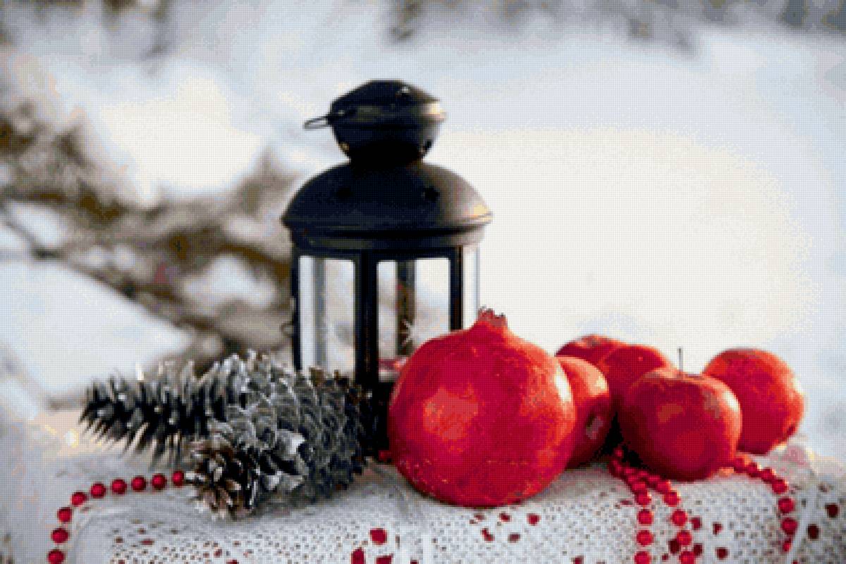 Новогодний натюрморт - предпросмотр