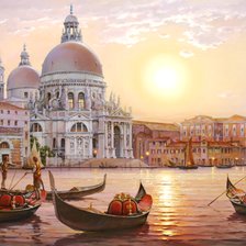 Схема вышивки «Венеция»