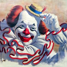 Схема вышивки «Клоун»