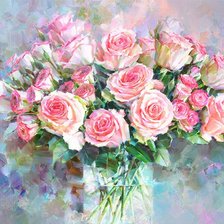 Схема вышивки «Розы»