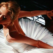 Схема вышивки «Балерина»