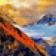 Предпросмотр схемы вышивки «Горный пейзаж» (№2159521)