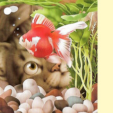 Схема вышивки «Серия "Коты".»