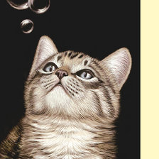 Схема вышивки «Серия "Коты".»