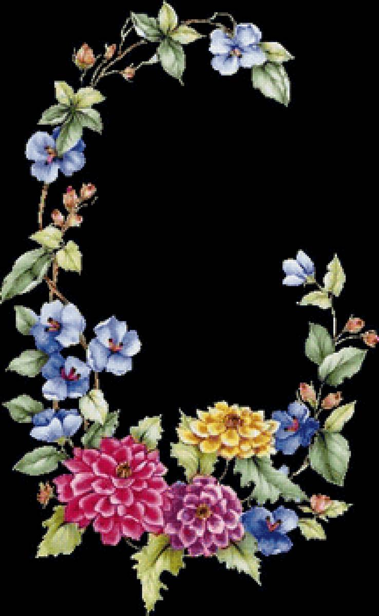 винтажные цветы - предпросмотр