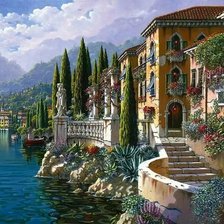 Схема вышивки «юг»