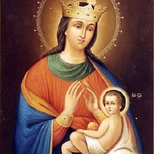 Схема вышивки «Балыкинская икона Божьей Матери»