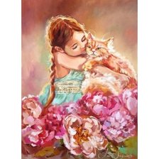 Схема вышивки «Друзья»