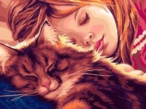 Схема вышивки «Пушистые сны»